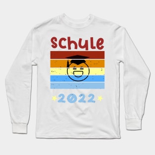 Schule 2022 1. Klasse Smile Schulbeginn T shirt Long Sleeve T-Shirt